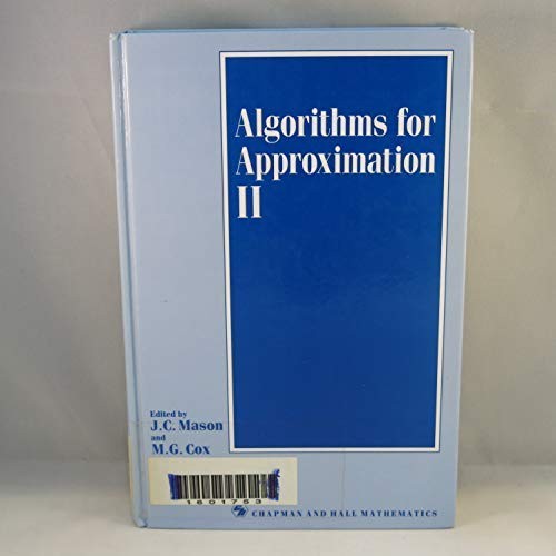 Algorithms for approximation II