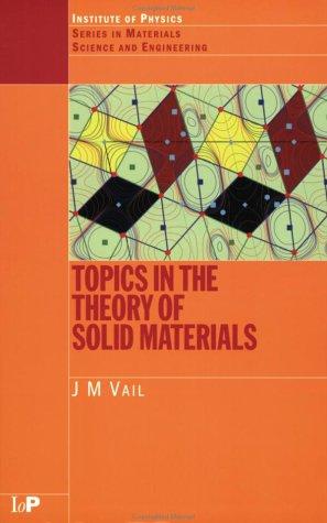 Topics in the Theory of Solid Materials (Series in Material Science and Engineering)