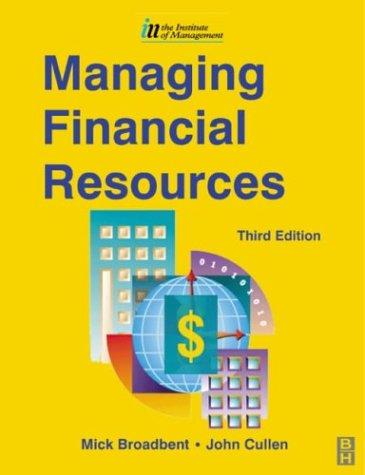 Managing financial resources