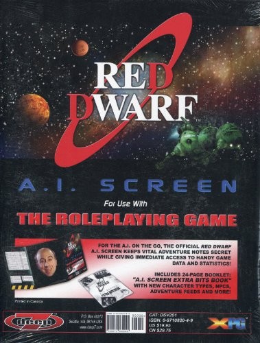Red Dwarf RPG AI Screen