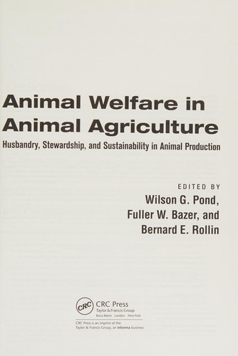 Animal Welfare in Animal Agriculture