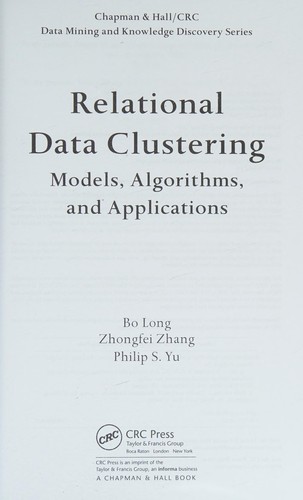 Relational data clustering