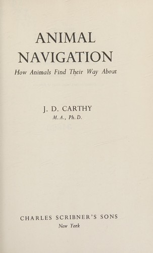 Animal Navigation