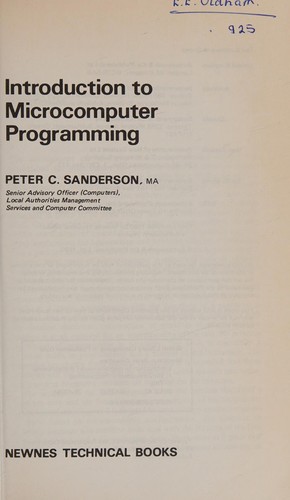 Introduction to Microcomputer Programming