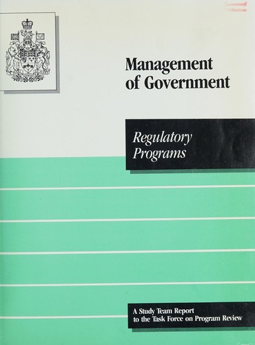 Regulatory programs