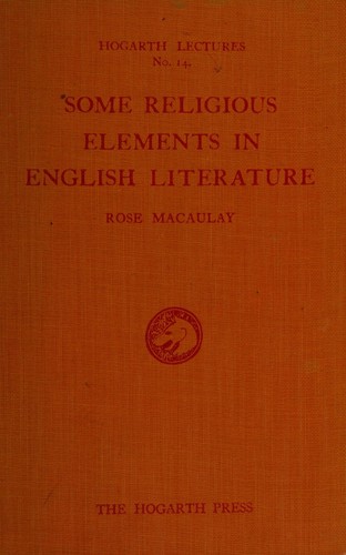 Some religious elements in English literature