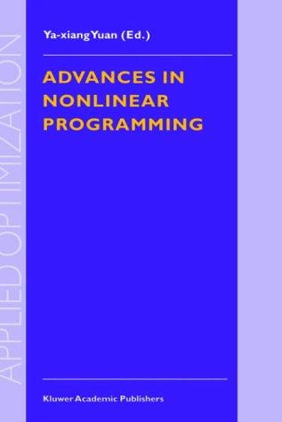 Advances in nonlinear programming