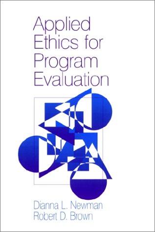Applied ethicsfor program evaluation