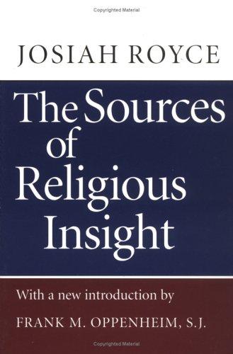 The sources of religious insight