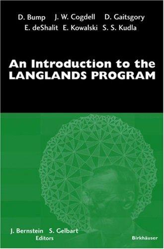 An introduction to the Langlands program