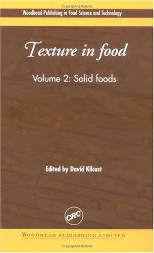 Texture in Food: Volume 2