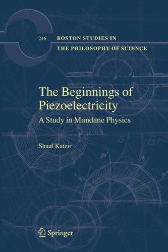 The Beginnings of Piezoelectricity