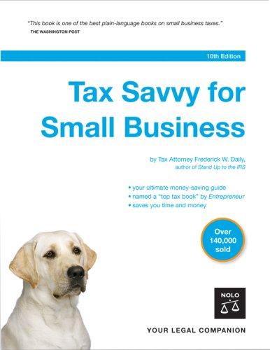 Tax savvy for small business