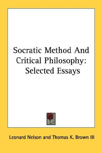 Socratic method and critical philosophy