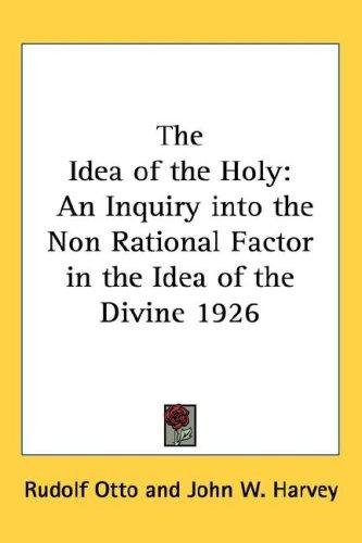 The idea of the holy