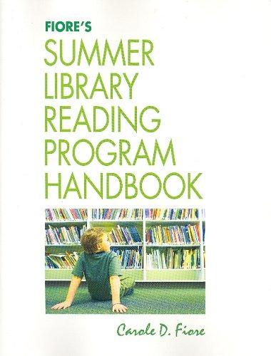 Fiore's summer library reading program handbook