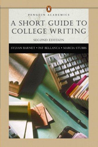 A short guide to college writing