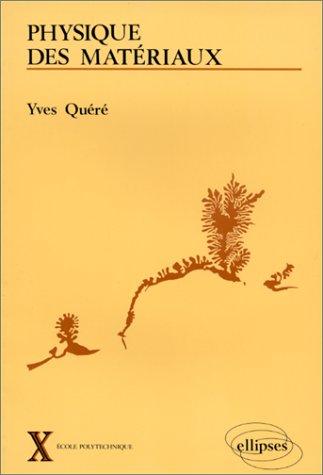 Physique des matériaux