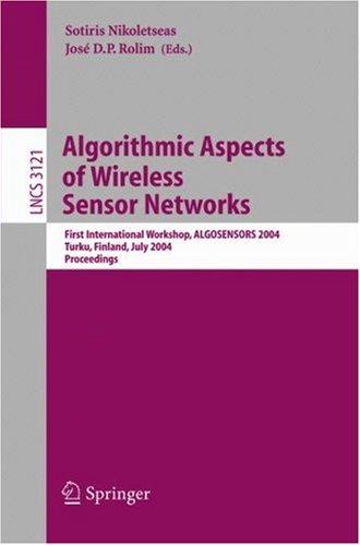 Algorithmic aspects of wireless sensor networks