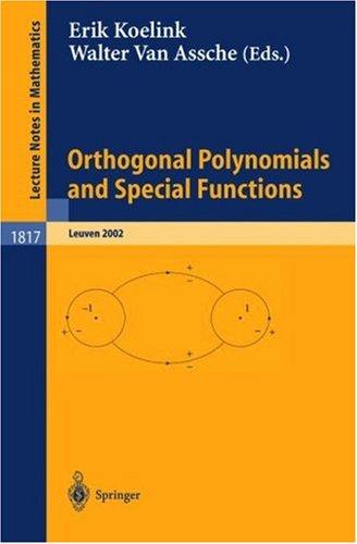 Orthogonal polynomials and special functions