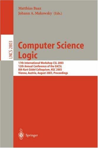 Computer science logic