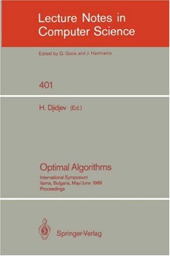 Optimal Algorithms