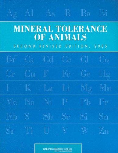 Mineral Tolerance of Animals