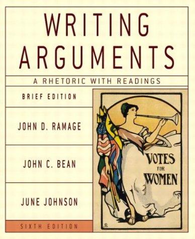 Writing arguments