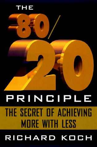 The 80/20 principle