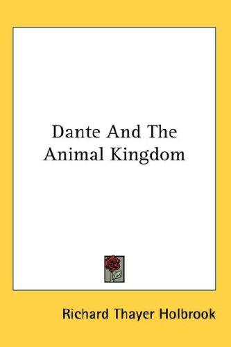 Dante and the animal kingdom