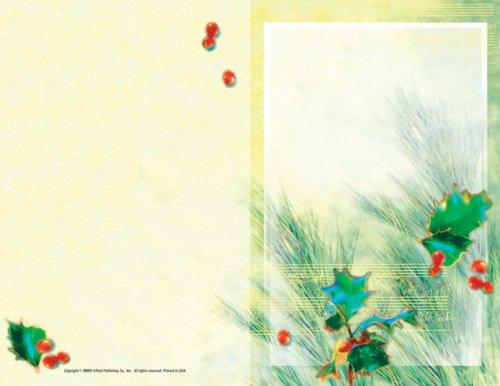 Recital Program Blanks - Holiday