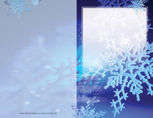 Recital Program Blanks - Winter