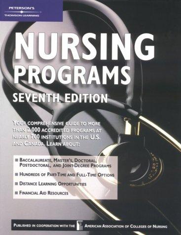 Nursing Programs 2001-2002, 7th ed (Nursing Programs)