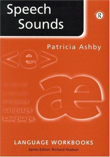Speech sounds