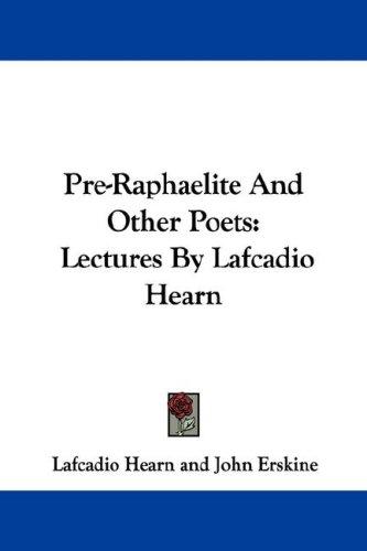 Pre-Raphaelite and other poets