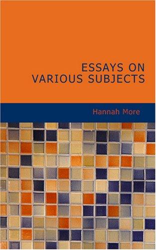 Essays on various subjects