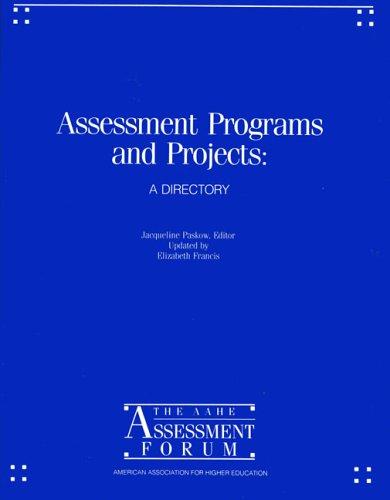 Assessment Programs and Projects