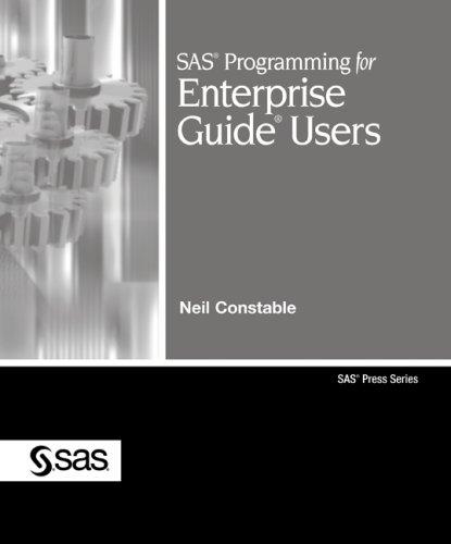 SAS programming for Enterprise guide users