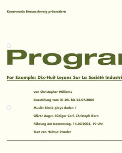 Program, for Example