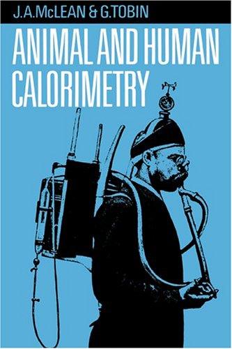 Animal and human calorimetry