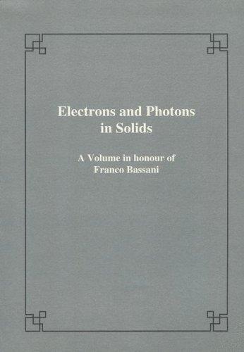 Electrons and Photons in Solids