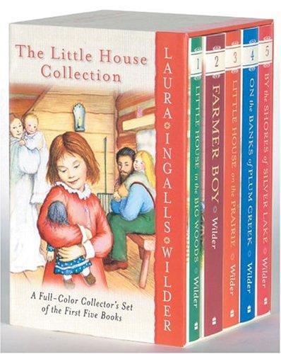 Novels (Little House in the Big Woods, Farmer Boy, Little House on the Prairie, on the Banks of Plum Creek, by the Shores of Silver Lake)