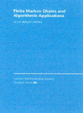 Finite Markov chains and algorithmic applications