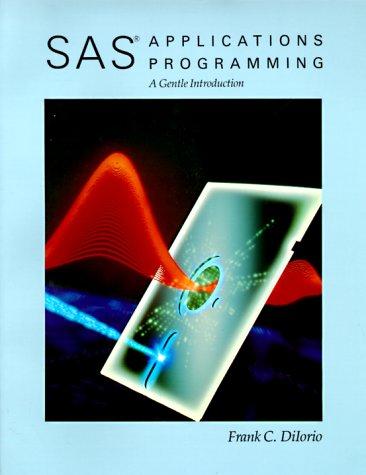 SAS applications programming