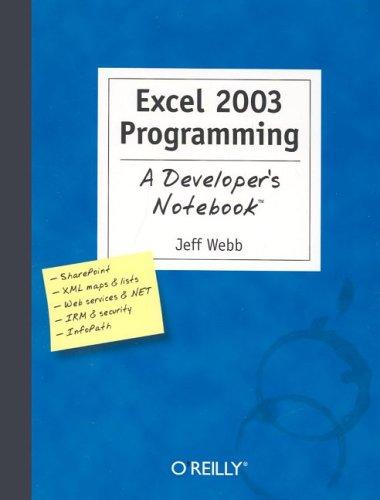 Excel 2003 Programming