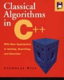 Classical algorithms in C[plus plus]