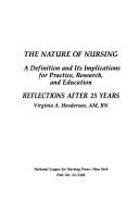 The nature of nursing