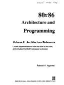 80x86 architecture and programming