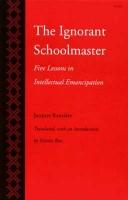 The ignorant schoolmaster