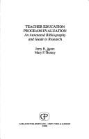 Teacher education program evaluation